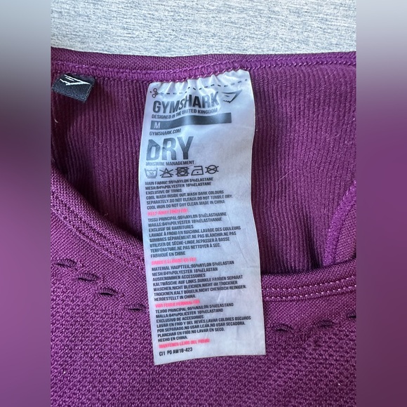 Lot Of 3 Gym Shark Athletic Workout Gym Running Activewear Sports Bra Medium - Picture 7 of 10